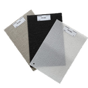 Tissu occultant semi-transparent ignifuge résistant pour stores de fenêtre en polyester - Product Image 4