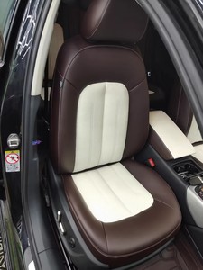 Fundas de Asiento de Cuero <span class=keywords><strong>Azul</strong></span> <span class=keywords><strong>Marino</strong></span> Premium con Costuras Verticales, Ajuste Personalizado, Juego Completo, Protector de Asiento de Auto Transpirable y Duradero - Product Image 2