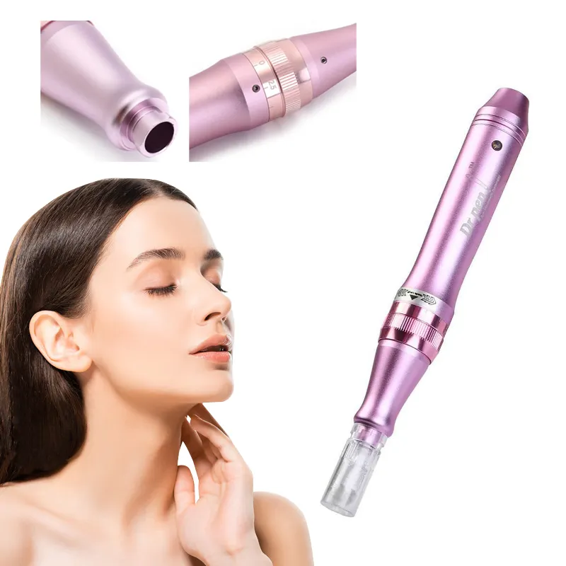 Dr Pen Electric Skin Care Device Derma Tattoo Needles Pen Mesotherapy Facial Beauty Tool Face with Home