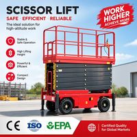 Plateforme élévatrice mobile hydraulique anti-basculement polyvalente pour la rénovation d'ateliers et le remplacement de lampadaires