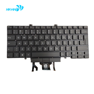 Teclado brasileño retroiluminado negro para Dell Latitude 5400 5401 5410 5411 7400 3400 7410 BR teclado - Product Image 1