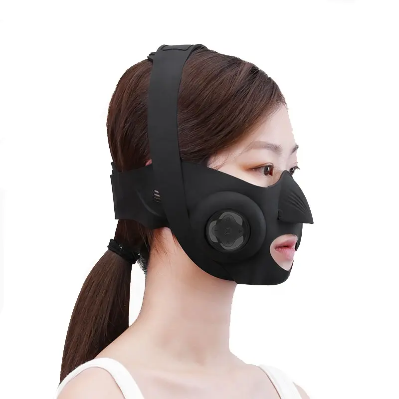 Microcurrent V Face Massager silicone Therapy EMS Facial Lifting Belt Face Slimming Double Chin Reducer Firming Equipment