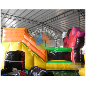 Combo de Tobogán Inflable de Mickey Mouse y Minnie, <span class=keywords><strong>Casa</strong></span> de Brinco de Grado Comercial para Niños, Equipo de Diversión para Fiestas al Aire Libre - Product Image 3