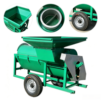 Machine professionnelle de récolte de pastèques et de séparation des graines de citrouille