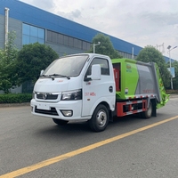 Urban Waste Collection Compactor Garbage Truck with Manual Transmission and Euro 5 Engine