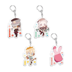 Llavero de anime Toilet Bound, llavero acrílico de dibujos animados de <span class=keywords><strong>Hanako</strong></span> <span class=keywords><strong>Kun</strong></span>, Yashiro Nene, Minamoto Kou, decoración para bolsos, regalos al por mayor - Product Image 1