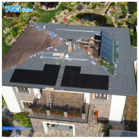 Système d'énergie solaire domestique 5 kW 10 kW 15 kW 20 kW 25 kW 30 kW, système solaire connecté au réseau/hors réseau