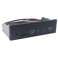 USB3.2 GEN1 Front Panel 5G Optical Drive Bay 5 Ports USB+TYPE-C+SD/TF+Headset Integrated