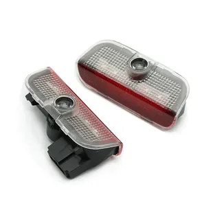 2 pièces - Éclairage de bienvenue pour portière de <span class=keywords><strong>voiture</strong></span> - Pour Skoda Superb 2009 2010 2011 2012 2013 2014 2015 - 2023 - Accessoires de <span class=keywords><strong>voiture</strong></span> - Éclairage du <span class=keywords><strong>logo</strong></span> Superb - Product Image 3