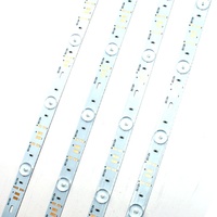 Barre de LED rigide en aluminium AC220VSMD 3030 DC12V24V IP20 IP65 à réflexion diffuse pour éclairage de fond ultra-mince pour caisson lumineux paysager