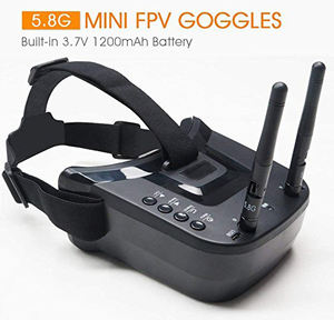 Gafas FPV Digitales Compactas de 3 Pulgadas con Pantalla LCD de 480*320 y Batería Integrada de 1200 mAh para Micro Drones y Entrenamiento Freestyle - Product Image 3