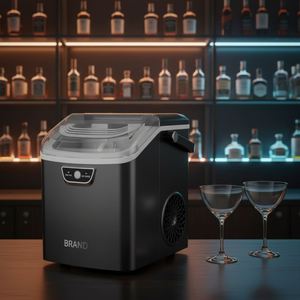 Nouvelle Machine à Glaçons Portable 2026 pour Maison et Hôtel, Capacité 1,2 L, Sélection de Glaçons Petits et Grands, Machine à Glaçons en Forme de Nugget - Product Image 3
