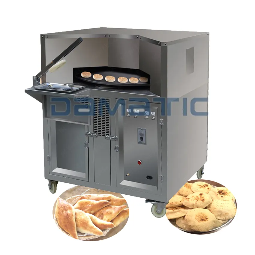 Graan Product Maken Van Machines/Rotary Kleine Arabische Pita Brood Oven