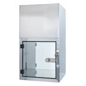 Manufacturer Wholesale Professional Stainless Steel Lab Laminar Air Flow Pass Box For Clean Room