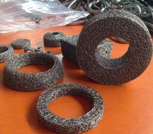 Rondella Fonoassorbente Industriale in Rete Metallica Compressa in Acciaio Inossidabile, Resistente al Calore, per Macchinari e Attrezzature - Product Image 5