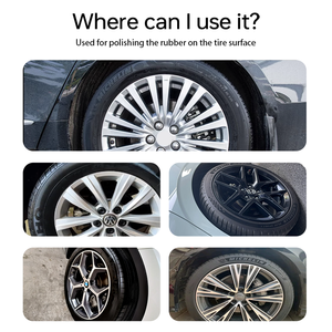 HOSEN High Quality Automotive Tire Renewal Polish Tire Brightener <b>for</b> Polishing Surface - Product Image 3