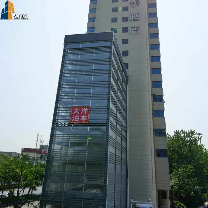 smart parking rotary parking tower parking system car park