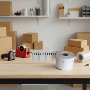 LIKEXIN 550 Chip 5XL Heat Sensitive Adhesive Sticker Thermal <b>Paper</b> <b>Printer</b> Labels Compatible Dymo 550 Labelwriter Model LW 11354 - Product Image 2