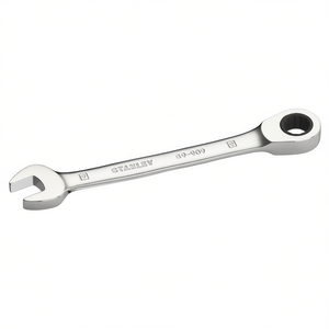 Stanley Flat Ratchet Wrench 89-909 9mm Open End Combination <b>Tool</b> - Product Image 2