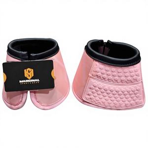 Botas de Protección para Patas de Caballo de Alta Calidad, Duraderas y Transpirables, con Colores Personalizados, Material de Poliéster/Neopreno/Goma - Product Image 1