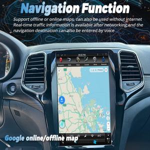 Radio con Pantalla Android Tesla de 13.6 Pulgadas 2DIN para Jeep Grand Cherokee 2014-2020, GPS, Carplay, Reproductor Multimedia para Auto, Video, Estéreo, Navegación - Product Image 3