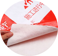 Protection de sol robuste, film de protection de sol imperméable en tissu tissé + coton tricoté pour la rénovation