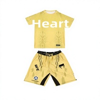 Ensemble de boxe Sanshou UFC Venom Arts martiaux mixtes Freestyle Kickboxing Hommes Femmes Sports MMA Haute élasticité Séchage rapide