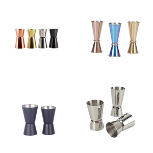 Double Cocktail Jigger Japanese Premium 304 Stainless Steel Jigger 2 OZ 1 OZ with Measurements Inside for Cambodia <strong>Linkwood</strong> - Product Image 3