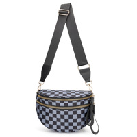 Sac banane en nylon imperméable personnalisé, mignon, pour filles, idéal pour le sport, à porter à la taille ou en bandoulière