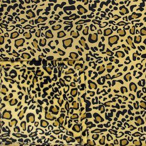Mantas de lana con estampado de leopardo, cobijas de viaje suaves y esponjosas de felpa ligeras - Product Image 5