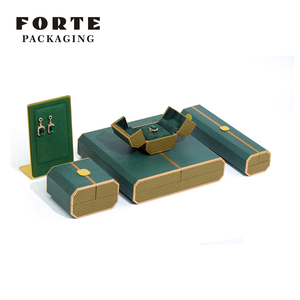 FORTE - Caja de Exhibición de Lujo Personalizada para Joyería, Caja de Cuero para Pulseras, Collares, Colgantes y Anillos, para Empaque de Joyería en Tiendas - Product Image 2