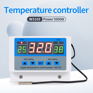 Nuovo termostato digitale termostato di temperatura interruttore di temporizzazione termoregolatore per la refrigerazione & sensore di riscaldamento personalizzabile OEM - Product Image 3
