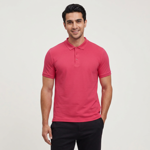 Chemises polo décontractées en coton pour hommes, sur mesure, de haute qualité, respirantes, design ample, nouveau style, polos de golf - Product Image 1