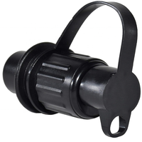 Prise de remorque 3Pin 12 V et prise de tracteur Attelage de remorquage 3 broches étanche pour machines agricoles, camions, tracteurs, bateaux