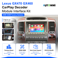 Kit d'interface décodeur sans fil OEM pour mise à niveau d'écran, compatible Apple CarPlay et Android Auto, pour Lexus GX470 GX460 1999-2021