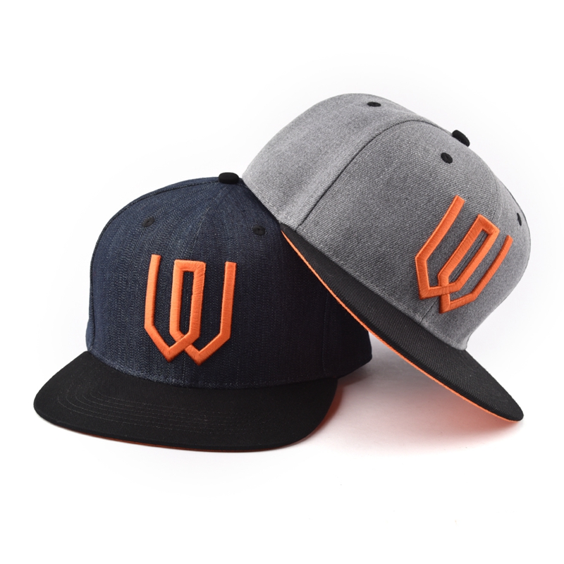 Shenzhen manufacturer wholesale hip hop hat snapback, custom embroidery snapback cap for men