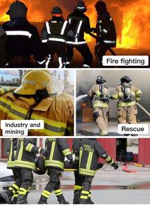 Ingrosso EN14116 ad alta visibilità fluorescente giallo riflettente ignifugo FR poliestere tessuto di cotone nastro da cucire - Product Image 5