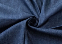 Vente en gros de tissu de jeans extensible en coton et polyester sergé, tissu de denim extensible