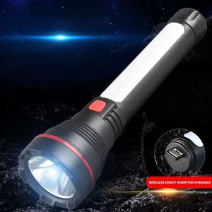 Hot Sale Rechargeable <b>Torch</b> <b>USB</b> Led Flashlights Spotlight Long Distance Flashlight Most Popular Cob Flashlight - Product Image 6