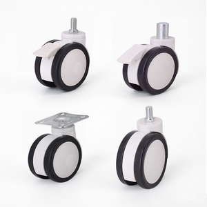 <span class=keywords><strong>Roulettes</strong></span> et roues médicales à frein <span class=keywords><strong>pour</strong></span> <span class=keywords><strong>lit</strong></span> <span class=keywords><strong>d</strong></span>'hôpital, pivotantes grises, 100 mm, avec tige M12, support en nylon, roue en TPR de 4 pouces - Product Image 6