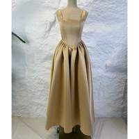 Robe longue élégante et légère pour femme, nouvelle collection été, avec ceinture, design soigné et élégant