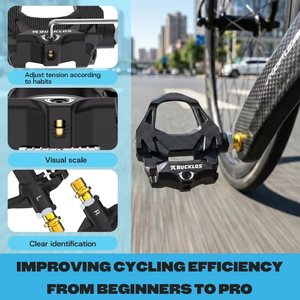 <span class=keywords><strong>Pedales</strong></span> Autoblocantes para Bicicleta de Carretera BUCKLOS para <span class=keywords><strong>SPD</strong></span> SL, <span class=keywords><strong>Pedales</strong></span> de Ciclismo Ultraligeros con Rodamientos, <span class=keywords><strong>Pedales</strong></span> Profesionales Autoblocantes para Bicicleta - Product Image 5