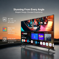 Téléviseur intelligent LED LCD HDTV Android 12 4K CHIGO 55 pouces avec le dernier système d'exploitation Android à vendre