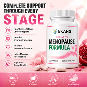 Cápsulas de Isoflavonas de Soya Personalizadas, Suplementos para la Menopausia en Mujeres con Ondas de Calor y Black Cohosh - Product Image 1