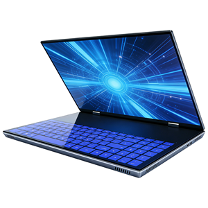 Portátil <span class=keywords><strong>de</strong></span> Doble Pantalla con Logotipo Personalizado, 14 Pulgadas, Intel N100, Windows 11, SSD, Pantalla IPS Giratoria 360°, para Juegos y Negocios - Product Image 2