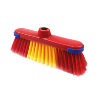 Balai d'intérieur durable pour la maison avec soie douce et tête de balai en plastique épaissi sans tige de fer