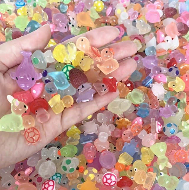 Pequeños animales luminosos