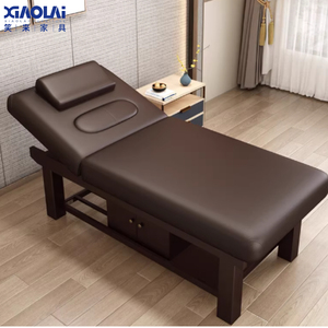 Cama de Masaje de Madera Moderna, Mesa Profesional de Acupuntura y Moxibustión para Clínica de Fisioterapia y Spa - Product Image 3