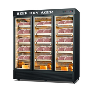Réfrigérateurs d'affichage à économie d'énergie Réfrigérateur Vitrine de viande réfrigérée Vitrine de viande séchée - Product Image 1