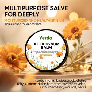 Bálsamo Helichrysum de etiqueta privada, hierbas naturales para <span class=keywords><strong>aliviar</strong></span> la piel, reduce las estrías, bálsamo corporal completo para todo tipo de piel - Product Image 4